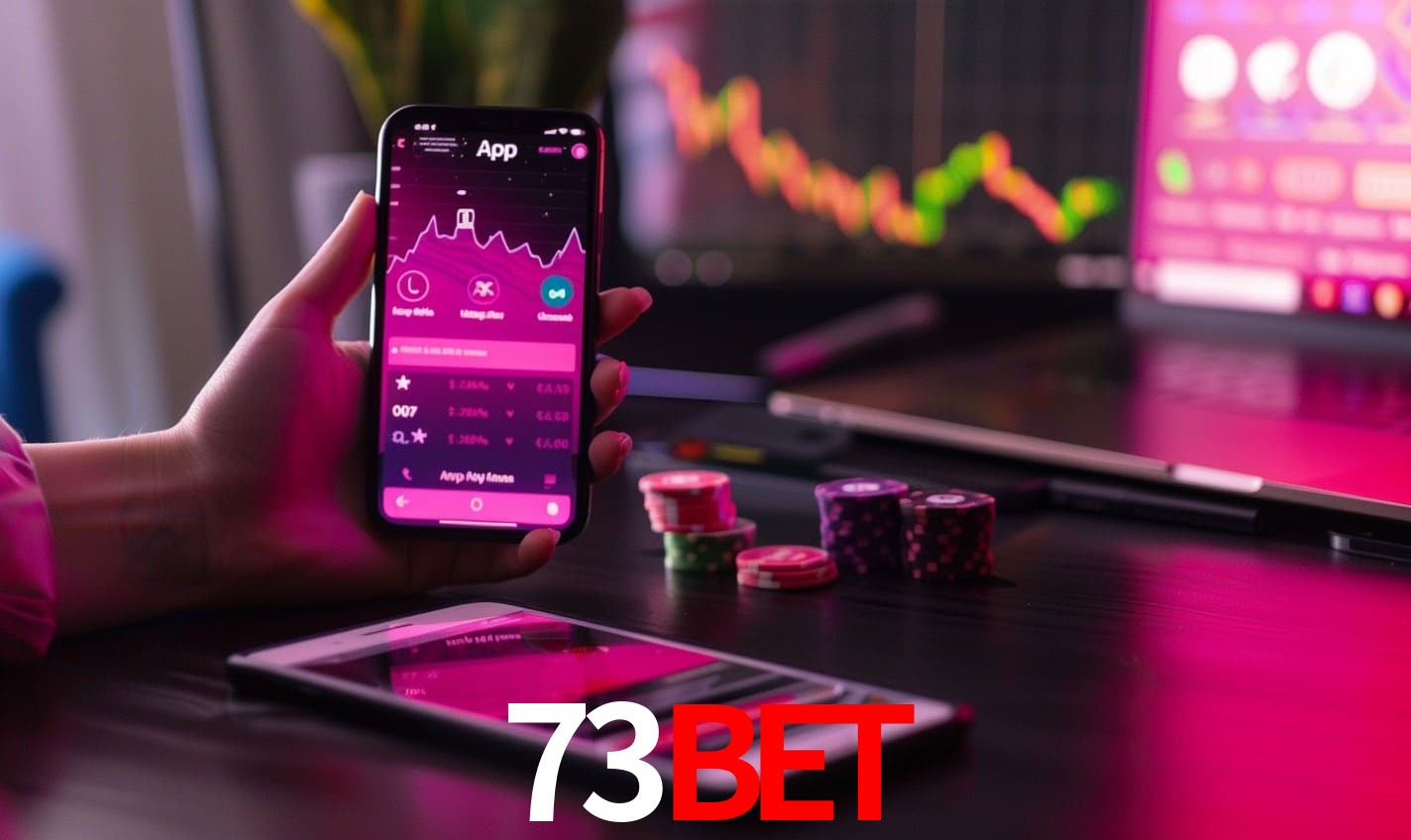 Recursos Exclusivos do App 73BET - Modo Offline, Login Biométrico